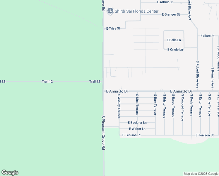 map of restaurants, bars, coffee shops, grocery stores, and more near 5420 South Ashley Terrace in Inverness