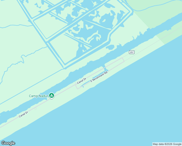 map of restaurants, bars, coffee shops, grocery stores, and more near 2053 County Road 230 in Bay City