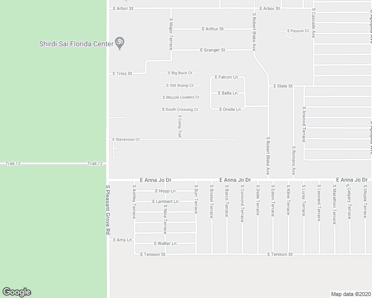 map of restaurants, bars, coffee shops, grocery stores, and more near 5300 East Stevenson Court in Inverness