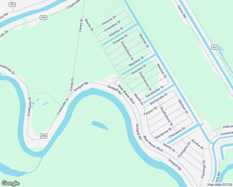 map of restaurants, bars, coffee shops, grocery stores, and more near 425 Seagull Road in Sargent