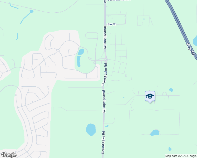 map of restaurants, bars, coffee shops, grocery stores, and more near 21940 Belgian Court in Mount Dora