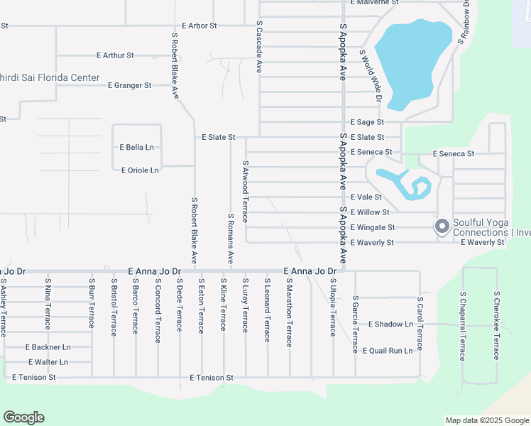 map of restaurants, bars, coffee shops, grocery stores, and more near 6006 East Willow Street in Inverness