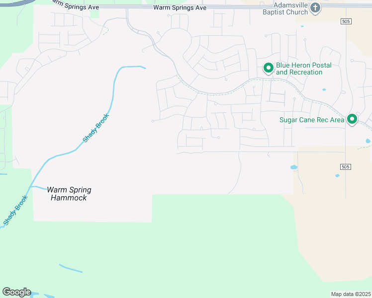 map of restaurants, bars, coffee shops, grocery stores, and more near 3159 Merrit Lane in The Villages