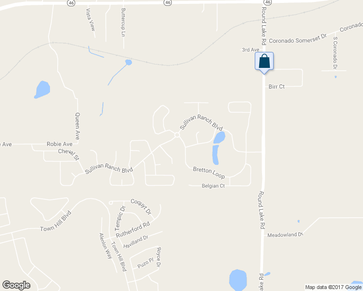 map of restaurants, bars, coffee shops, grocery stores, and more near 30109 Bretton Loop in Mount Dora