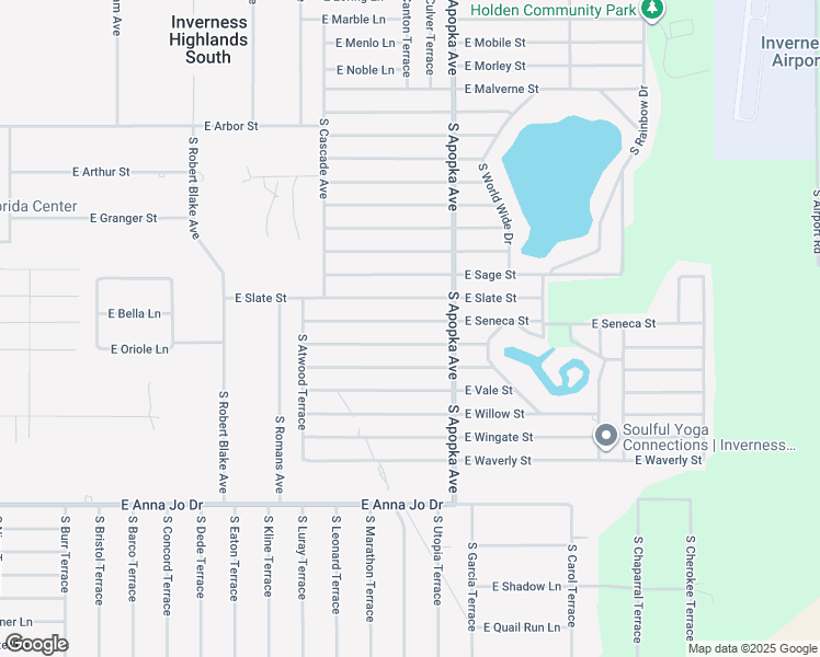 map of restaurants, bars, coffee shops, grocery stores, and more near 6188 East Seneca Street in Inverness