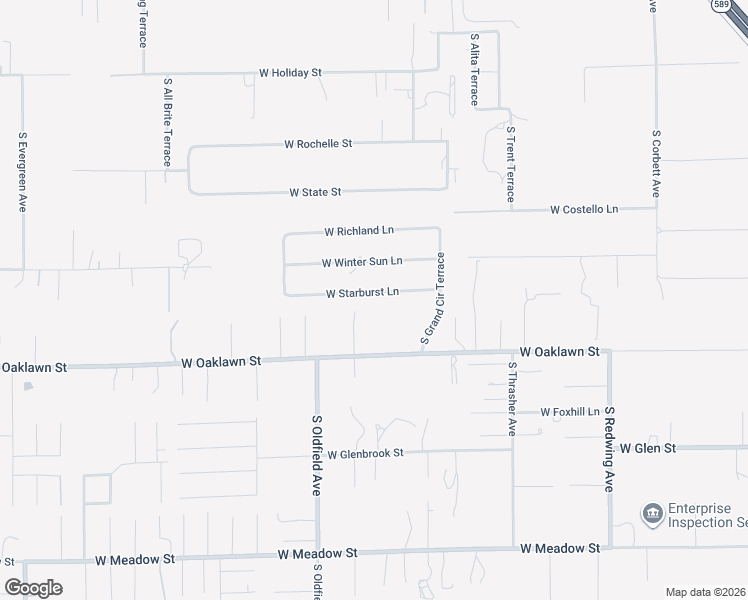map of restaurants, bars, coffee shops, grocery stores, and more near 5015 South Orwell Point in Homosassa