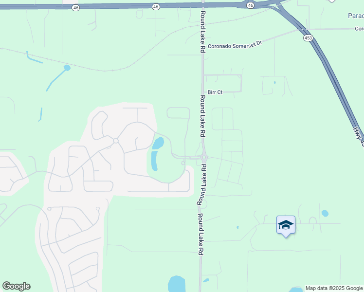 map of restaurants, bars, coffee shops, grocery stores, and more near 30309 Lipizzan Terrace in Mount Dora