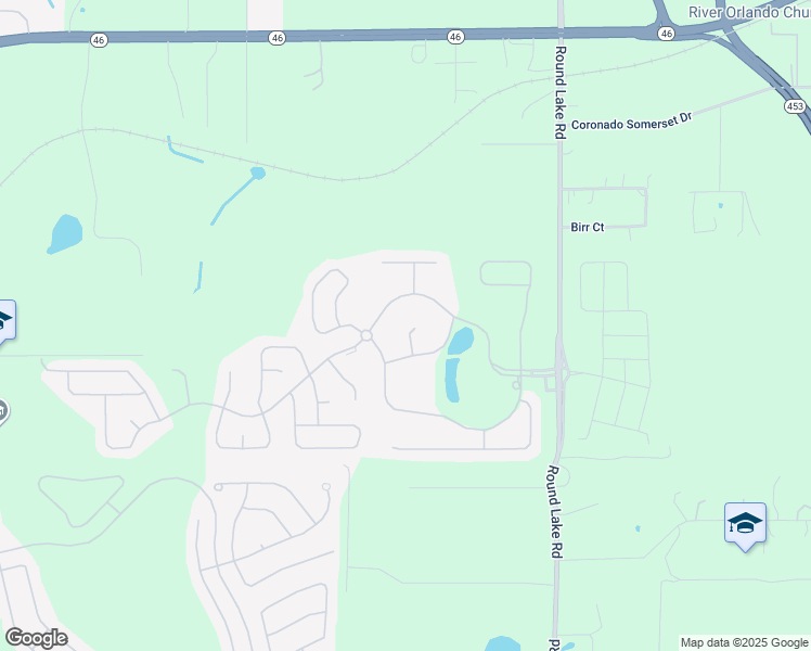 map of restaurants, bars, coffee shops, grocery stores, and more near 30319 Welara Court in Mount Dora