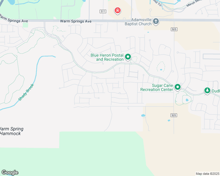 map of restaurants, bars, coffee shops, grocery stores, and more near 2999 Diver Loop in The Villages