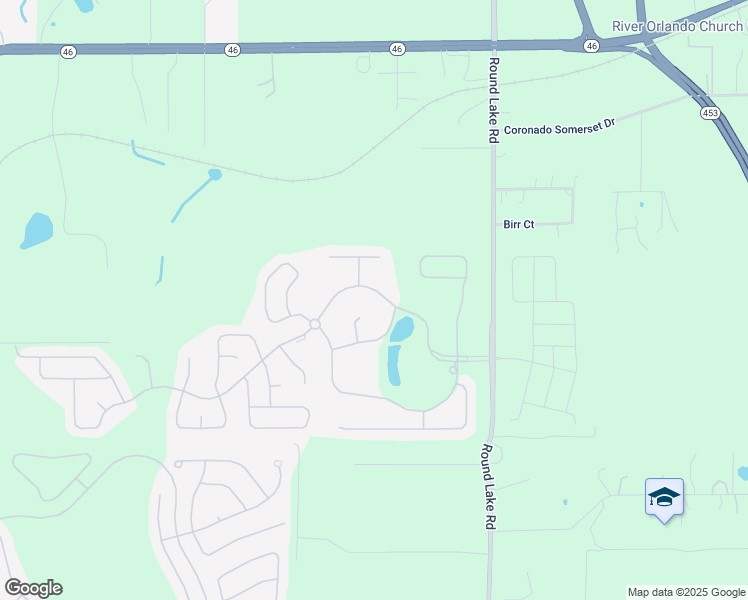 map of restaurants, bars, coffee shops, grocery stores, and more near 30325 Welara Court in Mount Dora