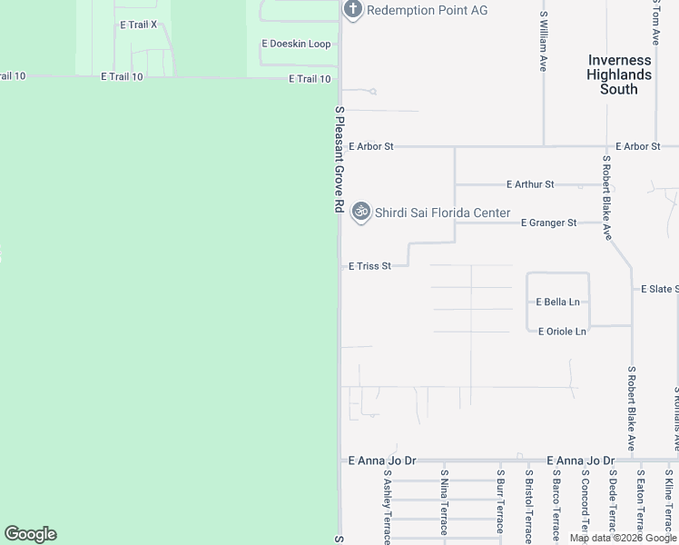 map of restaurants, bars, coffee shops, grocery stores, and more near 4886 South Pleasant Grove Road in Inverness