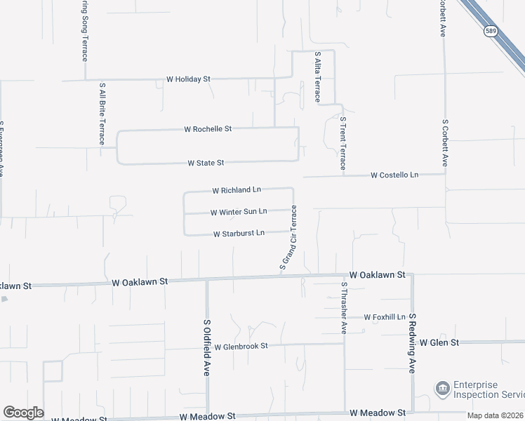 map of restaurants, bars, coffee shops, grocery stores, and more near 5175 West Winter Sun Lane in Homosassa