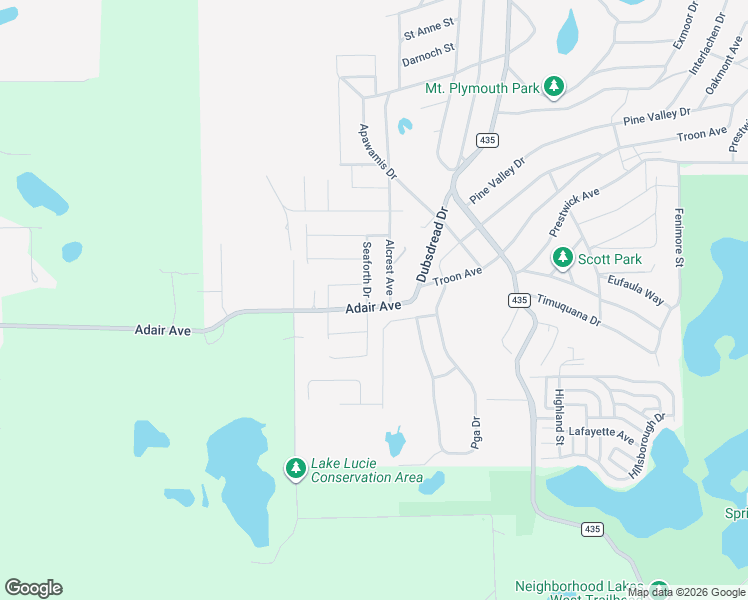 map of restaurants, bars, coffee shops, grocery stores, and more near 25205 Adair Avenue in Sorrento