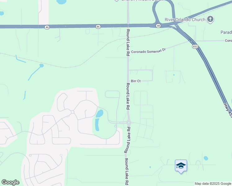 map of restaurants, bars, coffee shops, grocery stores, and more near 30525 Lipizzan Terrace in Mount Dora