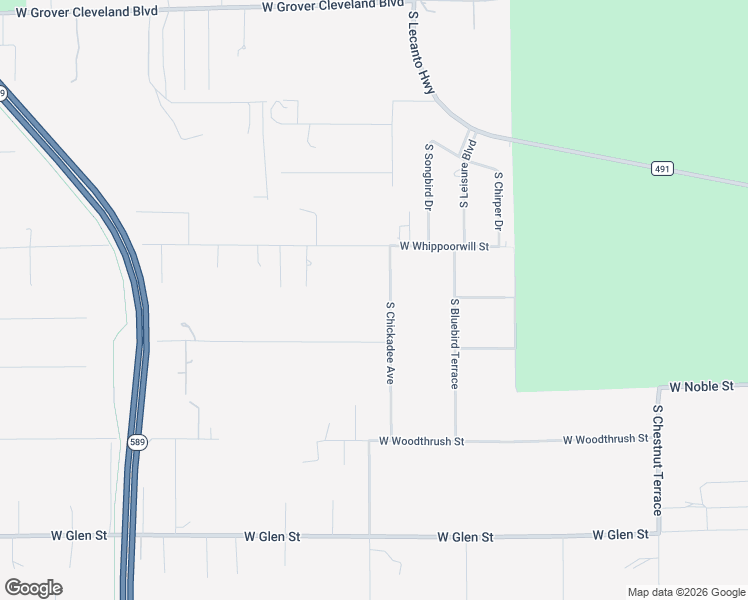 map of restaurants, bars, coffee shops, grocery stores, and more near 4760 South Chickadee Avenue in Lecanto