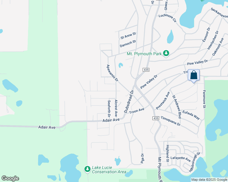 map of restaurants, bars, coffee shops, grocery stores, and more near 25200 Quaker Ridge Avenue in Sorrento