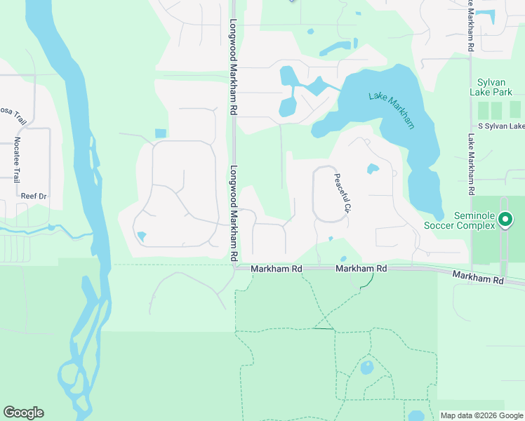 map of restaurants, bars, coffee shops, grocery stores, and more near 8219 Narrow Leaf Point in Sanford