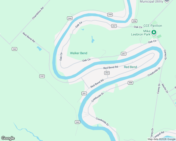 map of restaurants, bars, coffee shops, grocery stores, and more near 67 Red Bend Road in Bay City