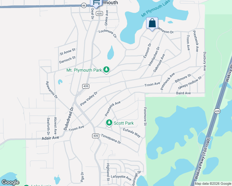 map of restaurants, bars, coffee shops, grocery stores, and more near 25717 Troon Avenue in Sorrento