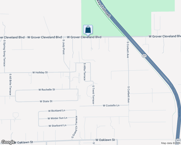 map of restaurants, bars, coffee shops, grocery stores, and more near 4359 South Marcan Terrace in Homosassa