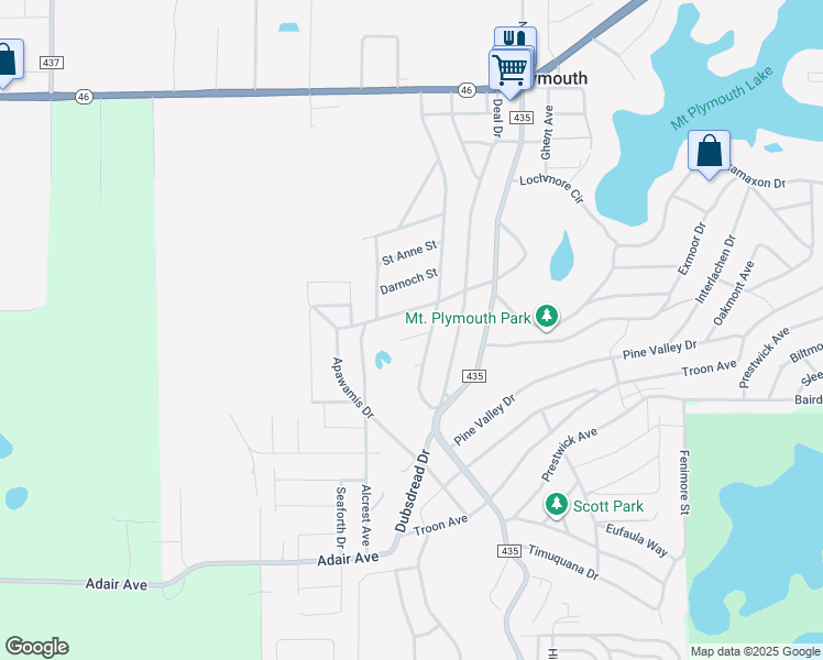 map of restaurants, bars, coffee shops, grocery stores, and more near 25331 Flossmoor Street in Sorrento