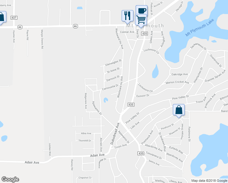 map of restaurants, bars, coffee shops, grocery stores, and more near 25331 Flossmoor Street in Sorrento
