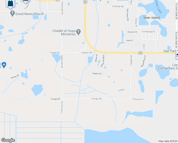map of restaurants, bars, coffee shops, grocery stores, and more near 1040 Willow Drive in Leesburg