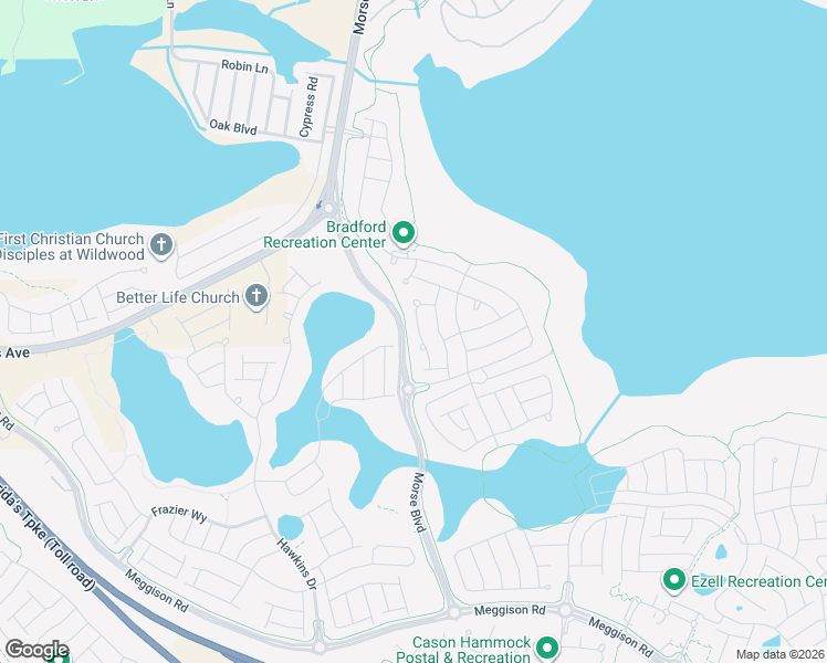 map of restaurants, bars, coffee shops, grocery stores, and more near in Wildwood