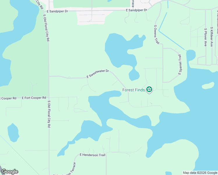 map of restaurants, bars, coffee shops, grocery stores, and more near 8950 East Eden Walk Court in Inverness