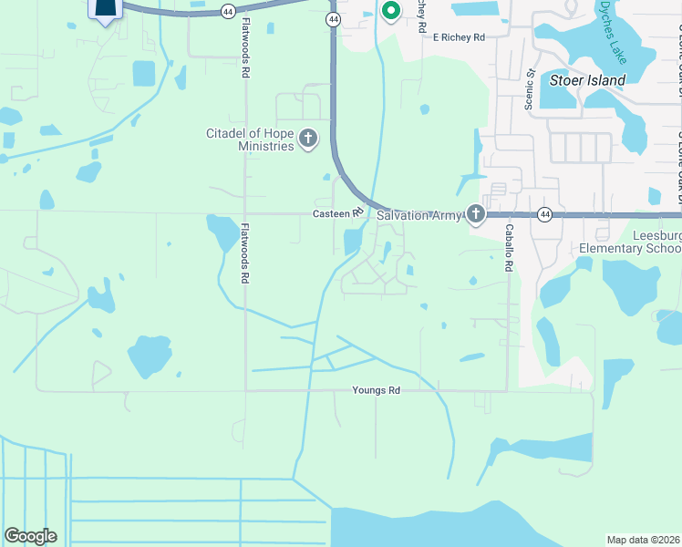 map of restaurants, bars, coffee shops, grocery stores, and more near 1043 Willow Drive in Leesburg