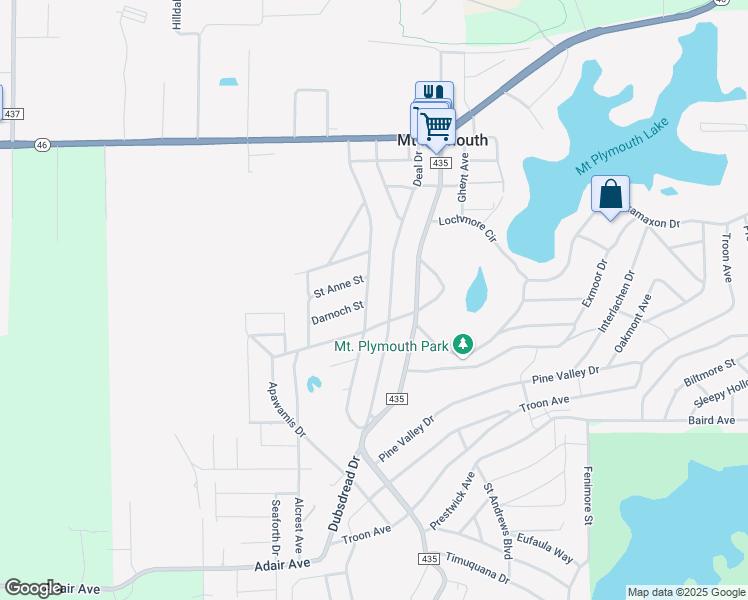 map of restaurants, bars, coffee shops, grocery stores, and more near 31048 Westward Ho Avenue in Sorrento
