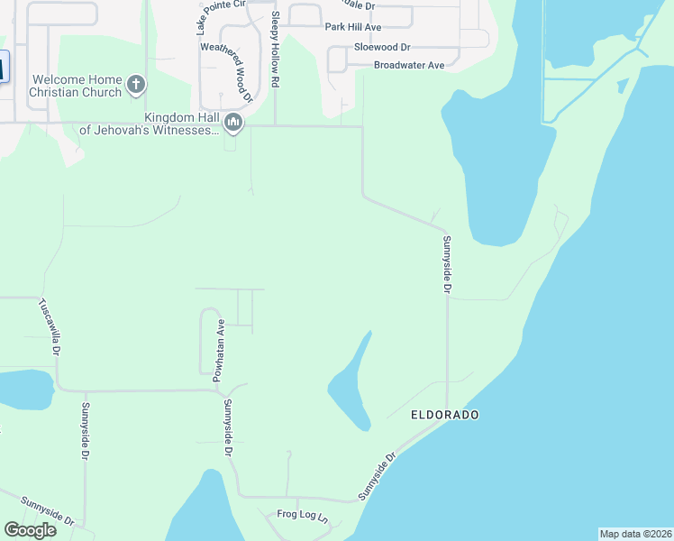 map of restaurants, bars, coffee shops, grocery stores, and more near 7360 Sunnyside Drive in Leesburg