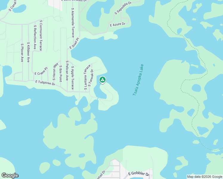 map of restaurants, bars, coffee shops, grocery stores, and more near 4115 South Tamarak Point in Inverness