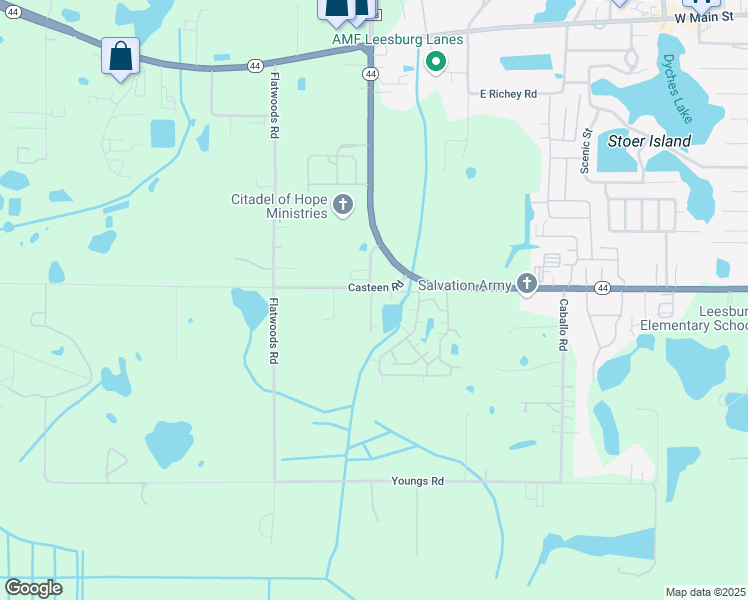 map of restaurants, bars, coffee shops, grocery stores, and more near 3007 Walnut Court in Leesburg