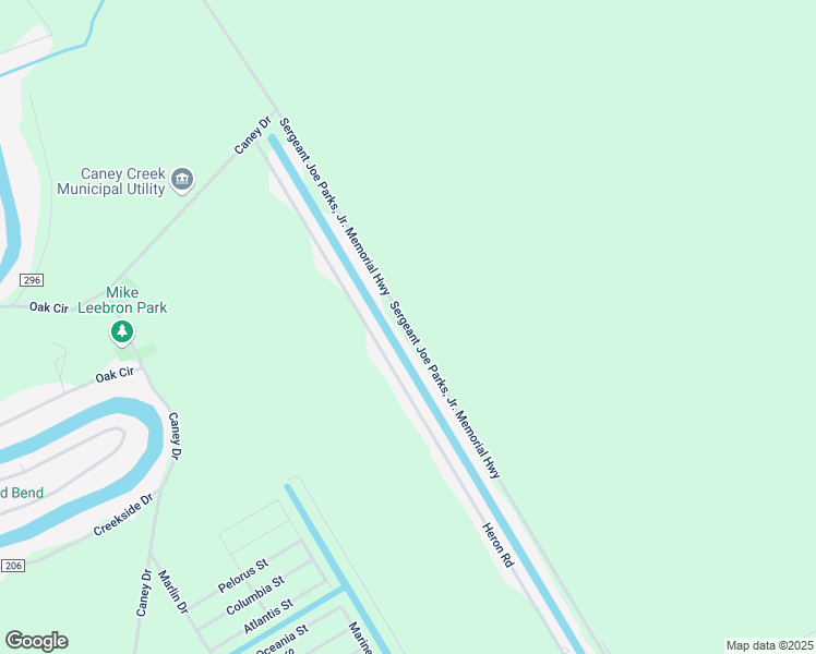 map of restaurants, bars, coffee shops, grocery stores, and more near 8177 Sergeant Joe Parks, Jr. Memorial Highway in Bay City