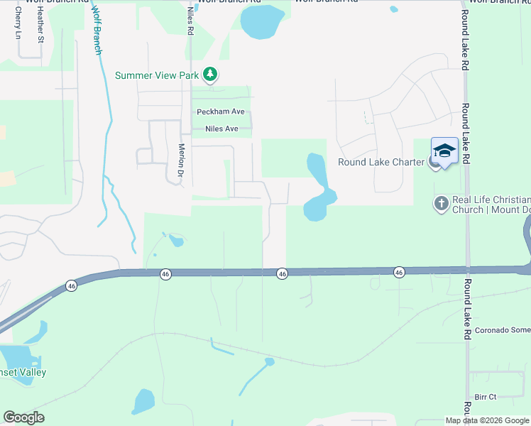 map of restaurants, bars, coffee shops, grocery stores, and more near 31242 Sand Lake Drive in Mount Dora