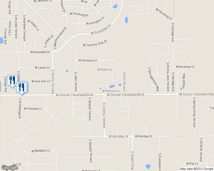 map of restaurants, bars, coffee shops, grocery stores, and more near 6601 West Seagull Lane in Homosassa