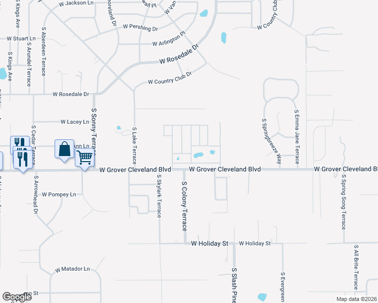 map of restaurants, bars, coffee shops, grocery stores, and more near 6601 West Seagull Lane in Homosassa