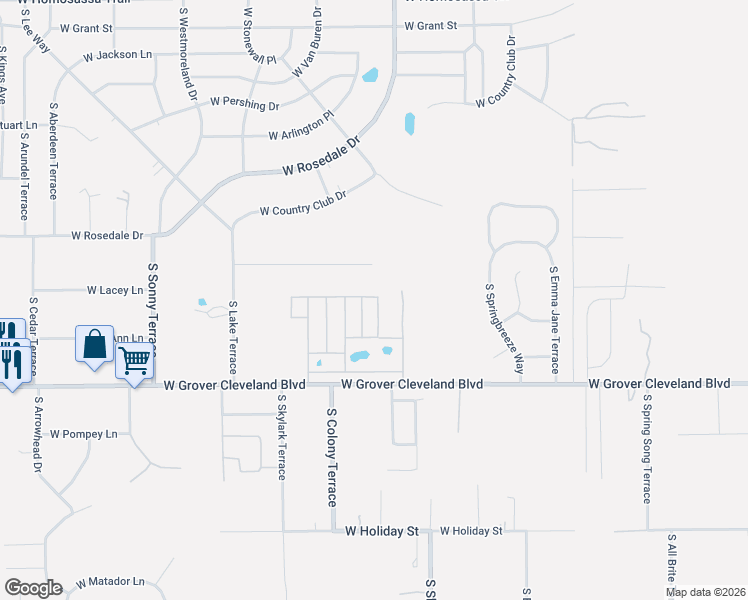 map of restaurants, bars, coffee shops, grocery stores, and more near 6505 W Robin Ln in Homosassa