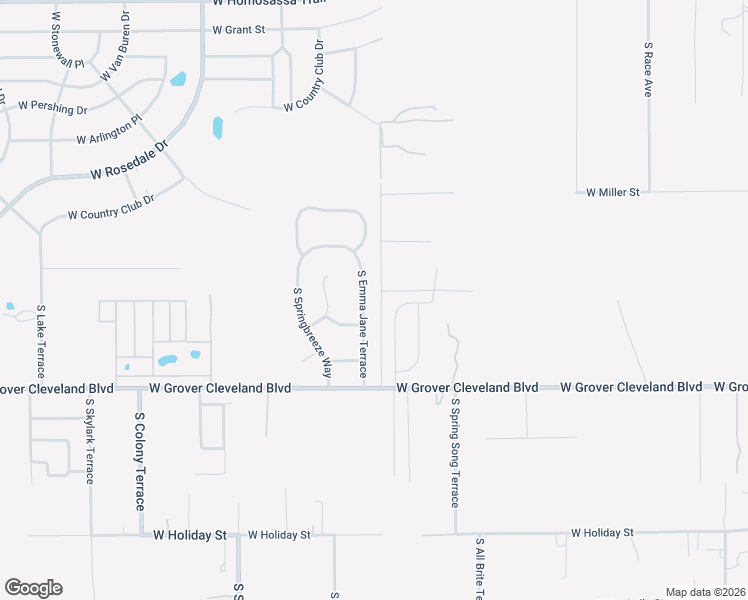 map of restaurants, bars, coffee shops, grocery stores, and more near 3760 South Emma Jane Terrace in Homosassa