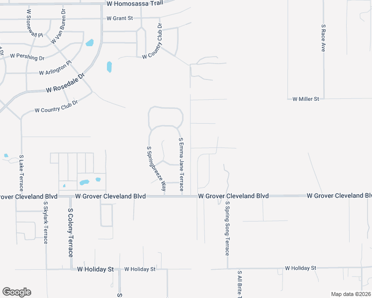 map of restaurants, bars, coffee shops, grocery stores, and more near 3760 South Emma Jane Terrace in Homosassa