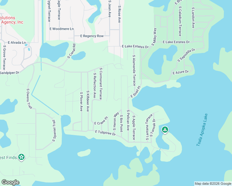 map of restaurants, bars, coffee shops, grocery stores, and more near 3757 South Heron Point in Inverness