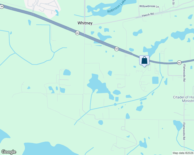 map of restaurants, bars, coffee shops, grocery stores, and more near 31600 Whitney Road in Leesburg