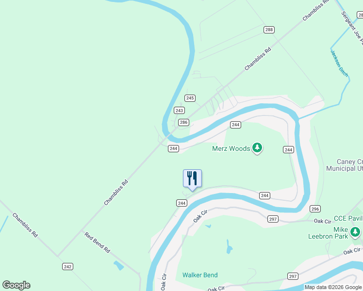 map of restaurants, bars, coffee shops, grocery stores, and more near 129 Private Road 652 in Bay City