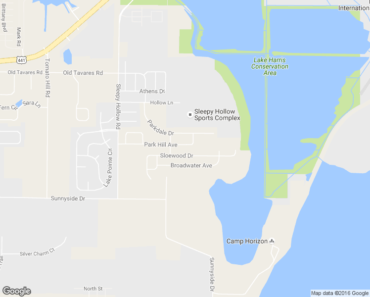 map of restaurants, bars, coffee shops, grocery stores, and more near 7650 Park Hill Avenue in Leesburg