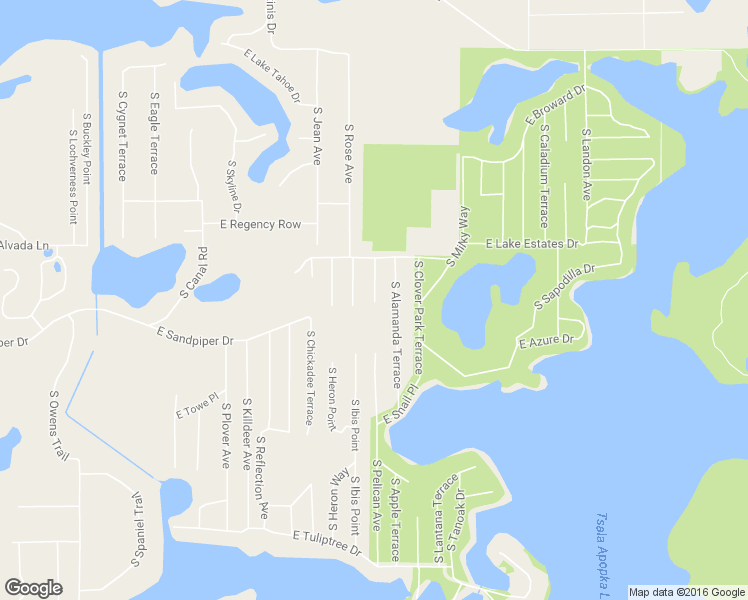 map of restaurants, bars, coffee shops, grocery stores, and more near 3658 South Pelican Avenue in Inverness