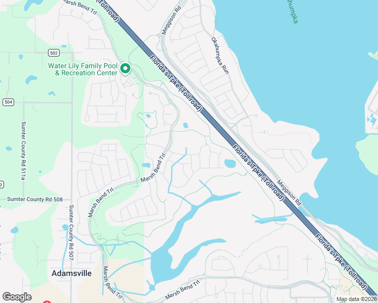 map of restaurants, bars, coffee shops, grocery stores, and more near Calihan Court in Wildwood