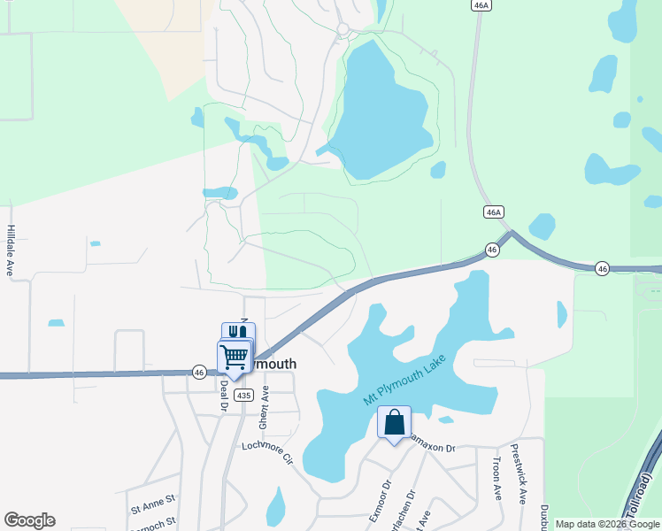 map of restaurants, bars, coffee shops, grocery stores, and more near 31716 Red Tail Boulevard in Sorrento