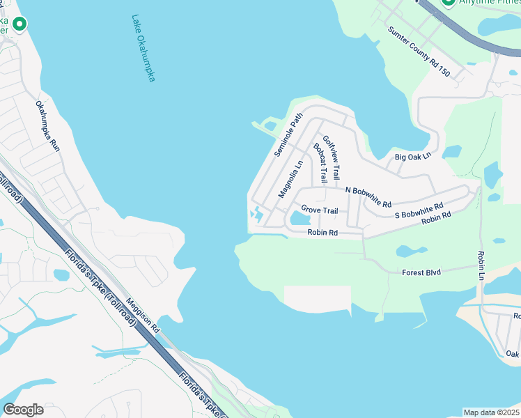 map of restaurants, bars, coffee shops, grocery stores, and more near 3 Lazy Lane in Wildwood