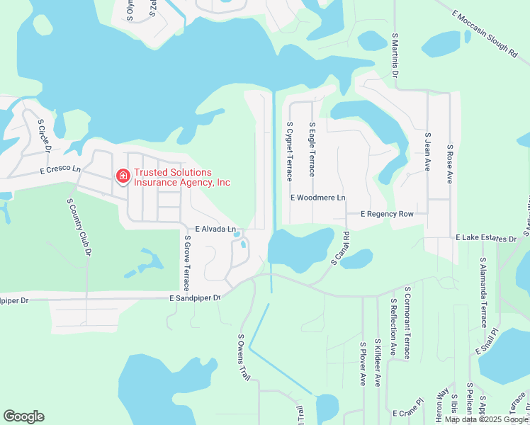 map of restaurants, bars, coffee shops, grocery stores, and more near 3215 South Buckley Point in Inverness